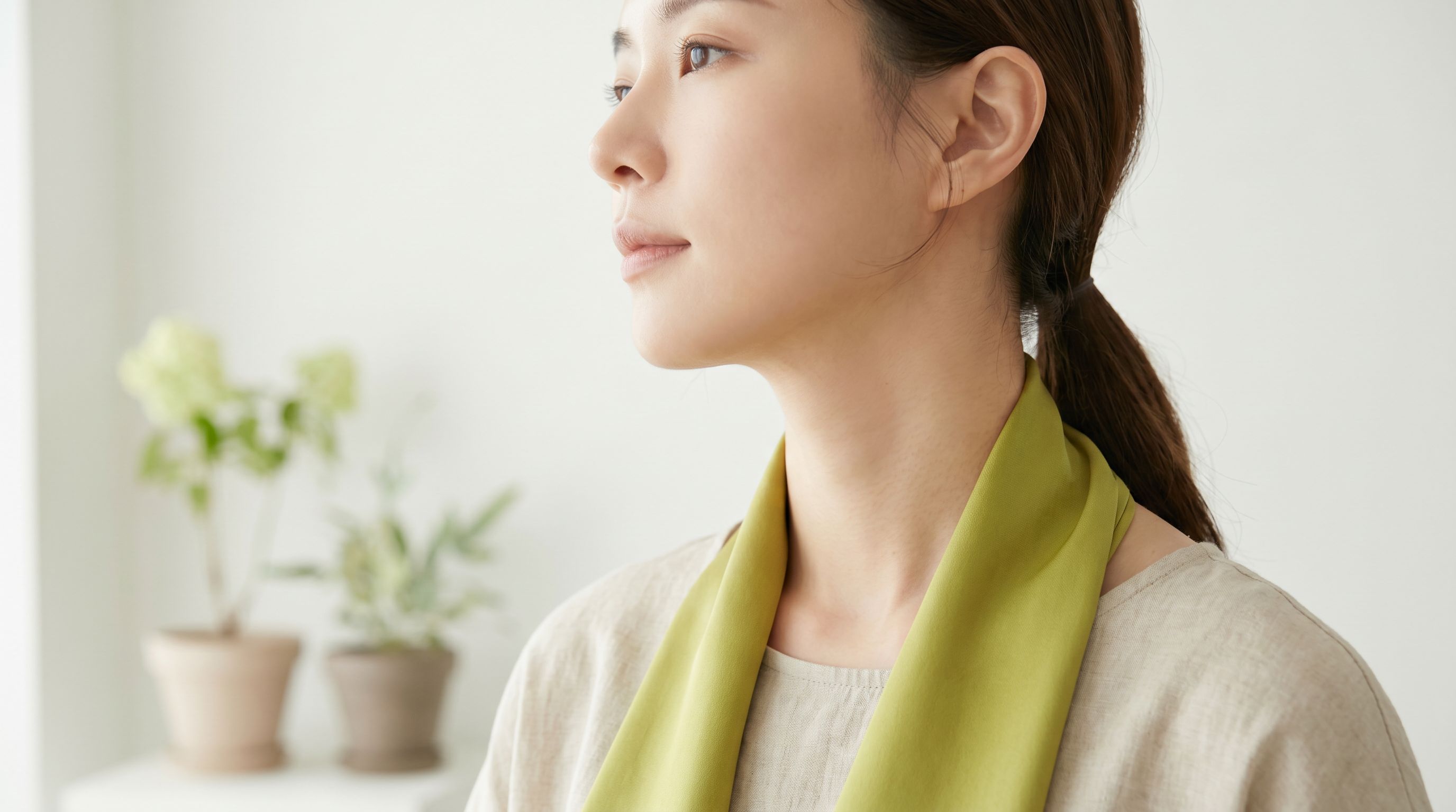 비절개 탄력 개선 개념 이미지 (AI 생성 예시 이미지)